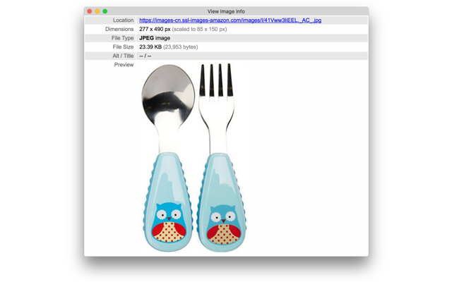 View Image Info (properties)截图1