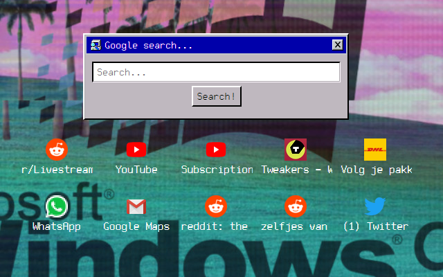 Win95 NewTab截图2