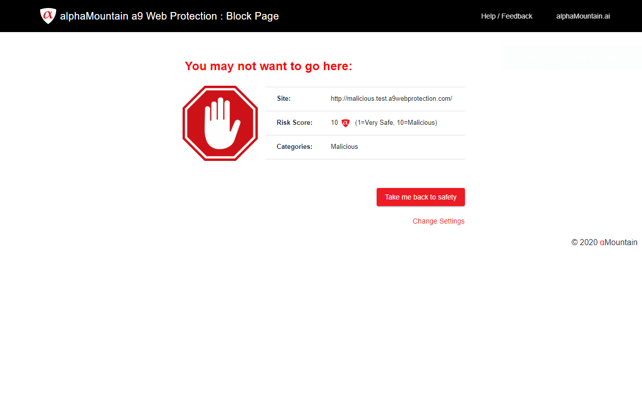 a9 Web Protection: filter, parental control截图1
