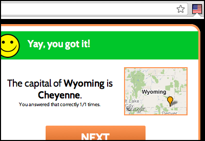 QuizCards: US Capitals截图2