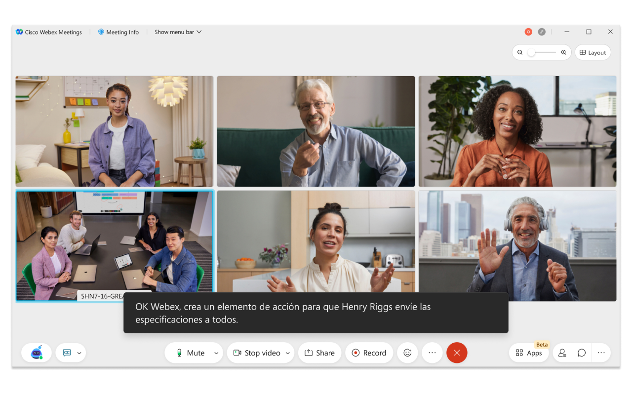 Cisco Webex Extension截图2
