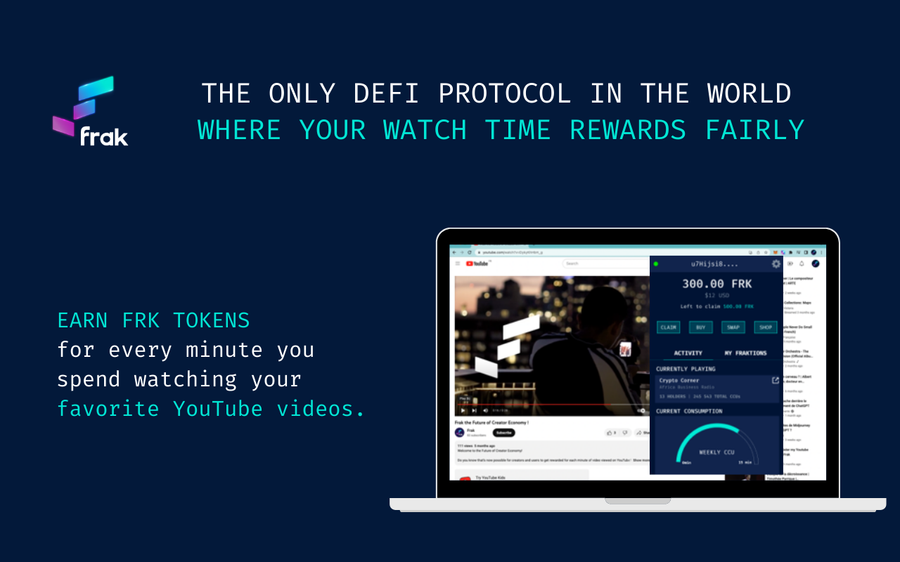 FRAK - Earn Money Watching YouTube截图2