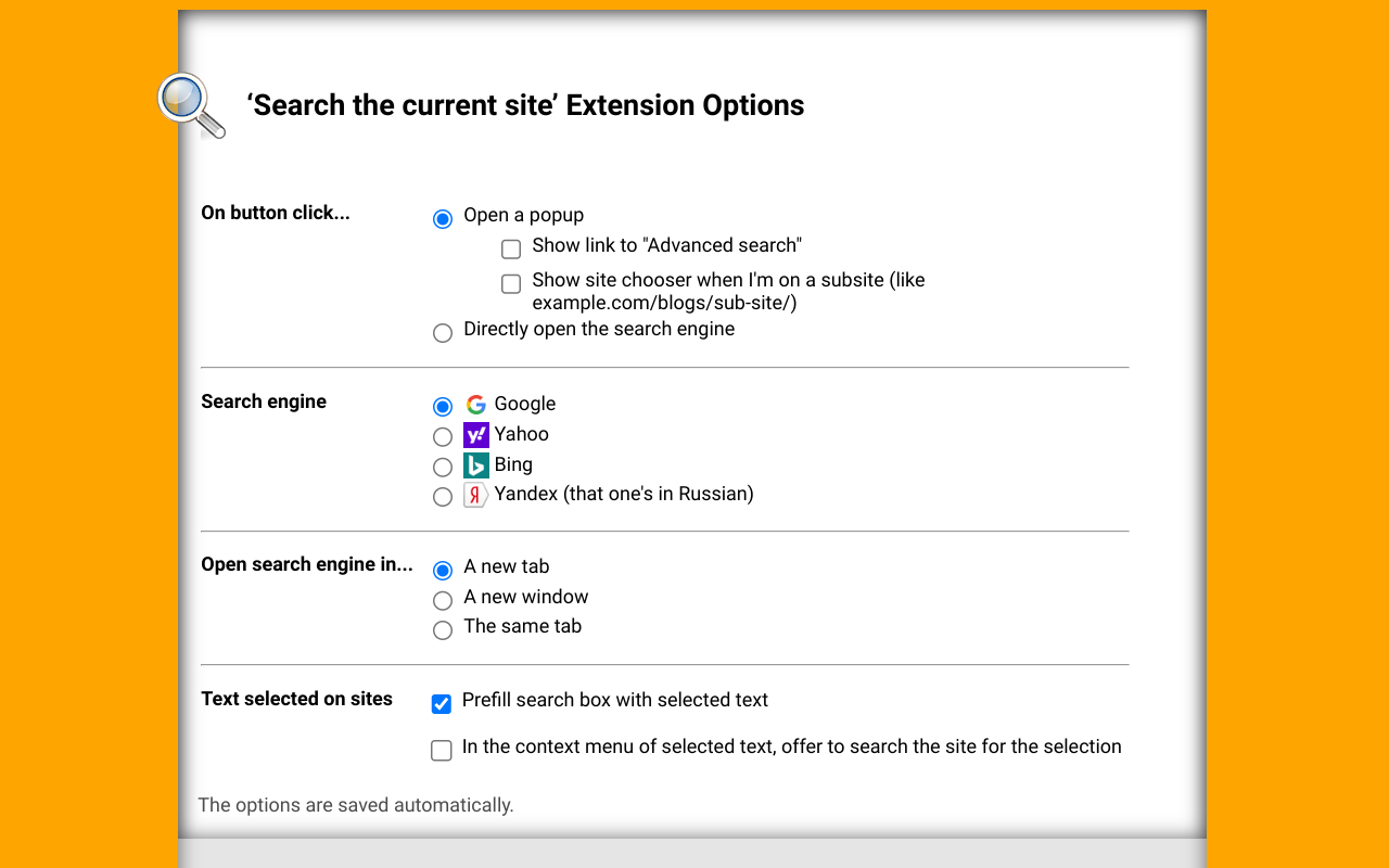 Search the current site (站内搜索)截图2