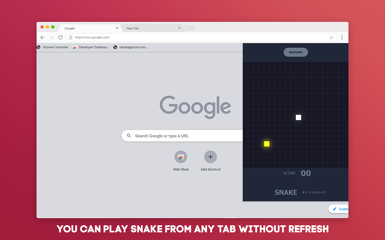 Snake Game Offline on Google Chrome截图1