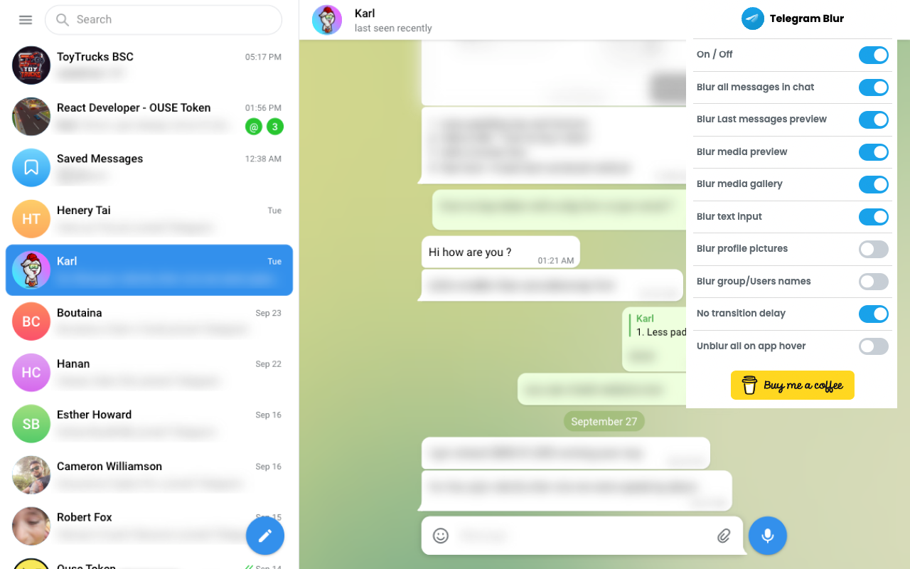 Telegram Blur截图1