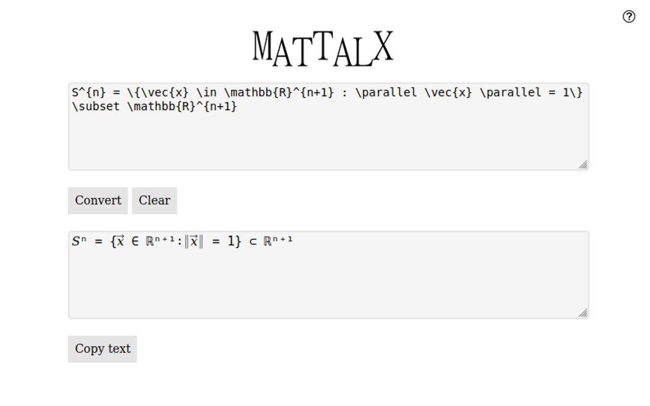 MatTalX - Write math symbols截图1