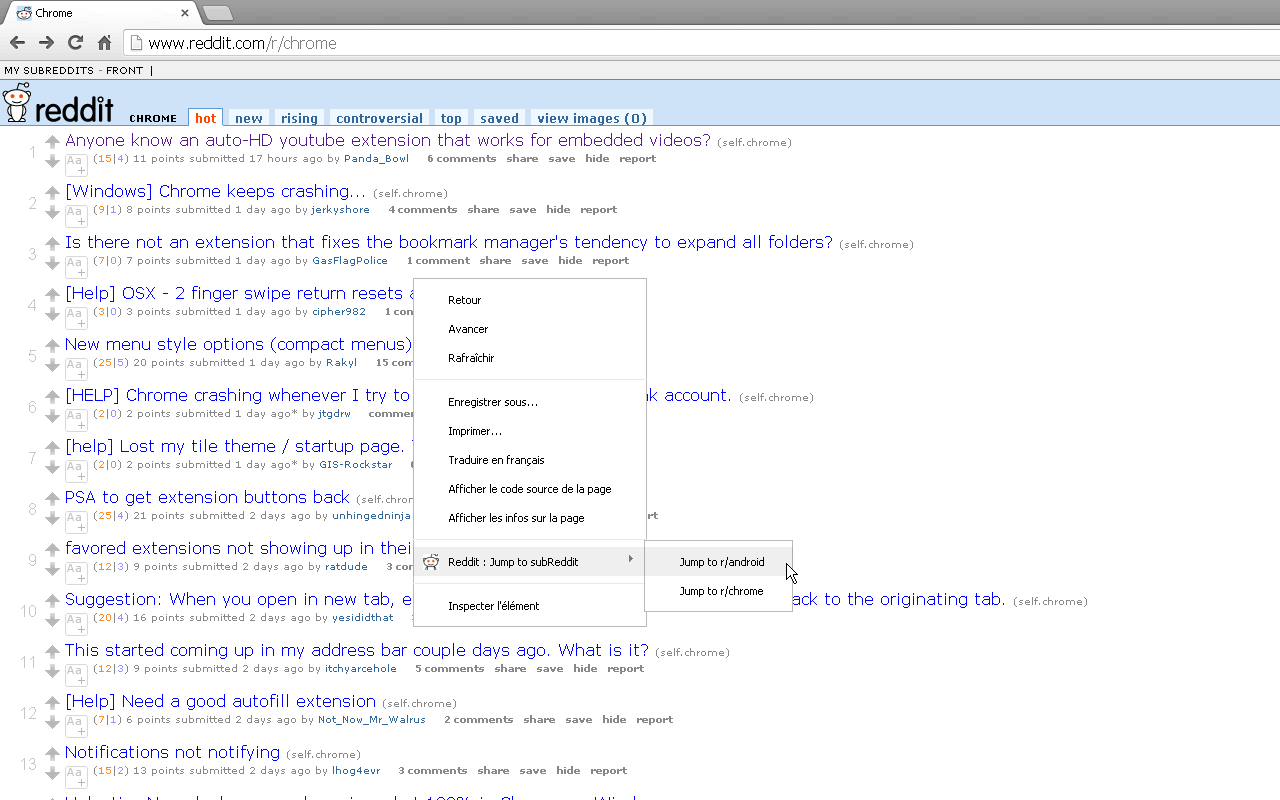 Reddit : Jump to subReddit截图1