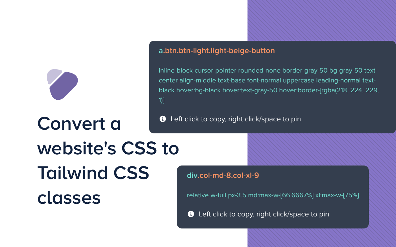 CSS To Tailwind截图3