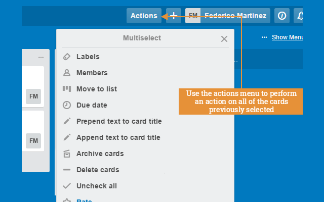 Multiselect for Trello截图3