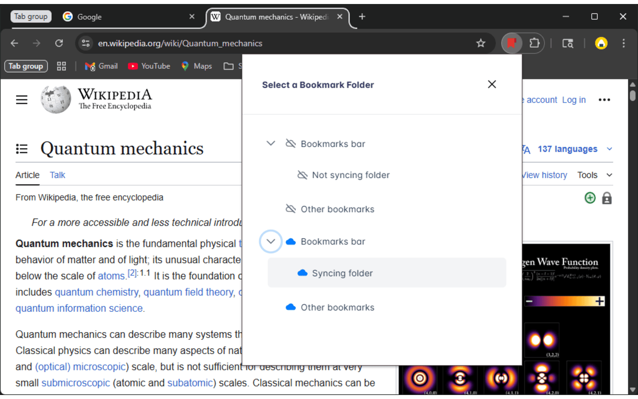 Bookmark Tab Group截图5