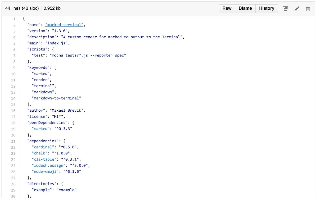Github Package.json Enhancer截图1