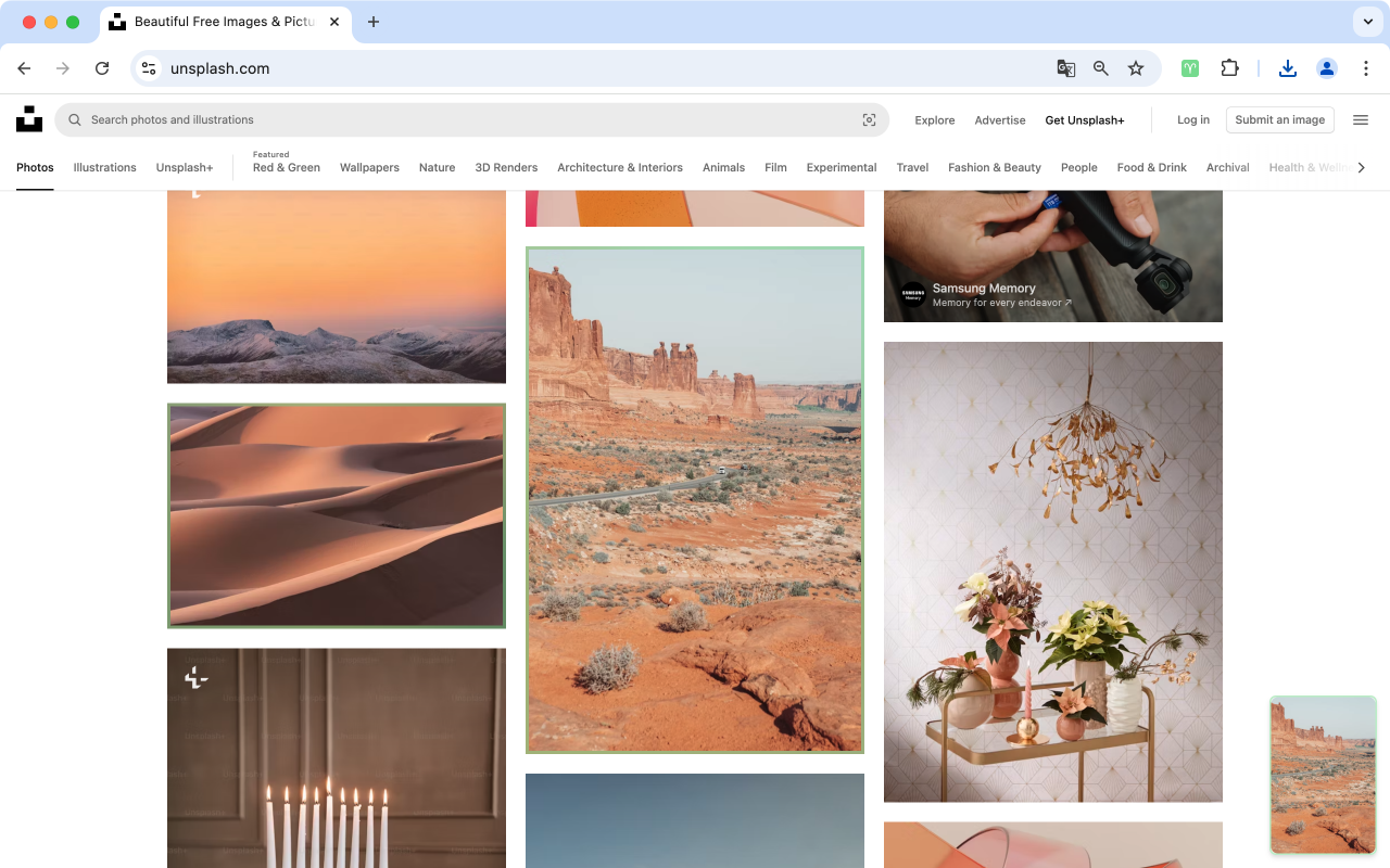 咩咩采集 - 通用、免费且隐私友好的图片下载器截图2