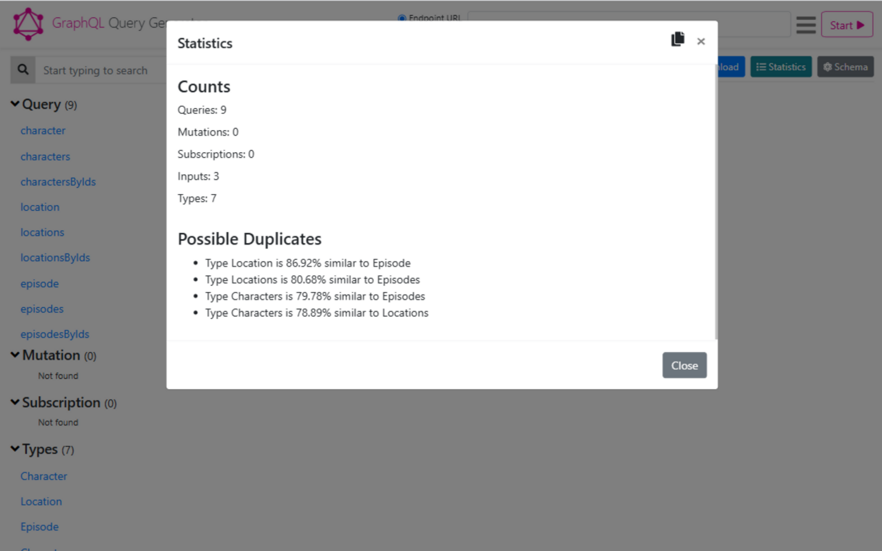 Graphql Query Generator截图2