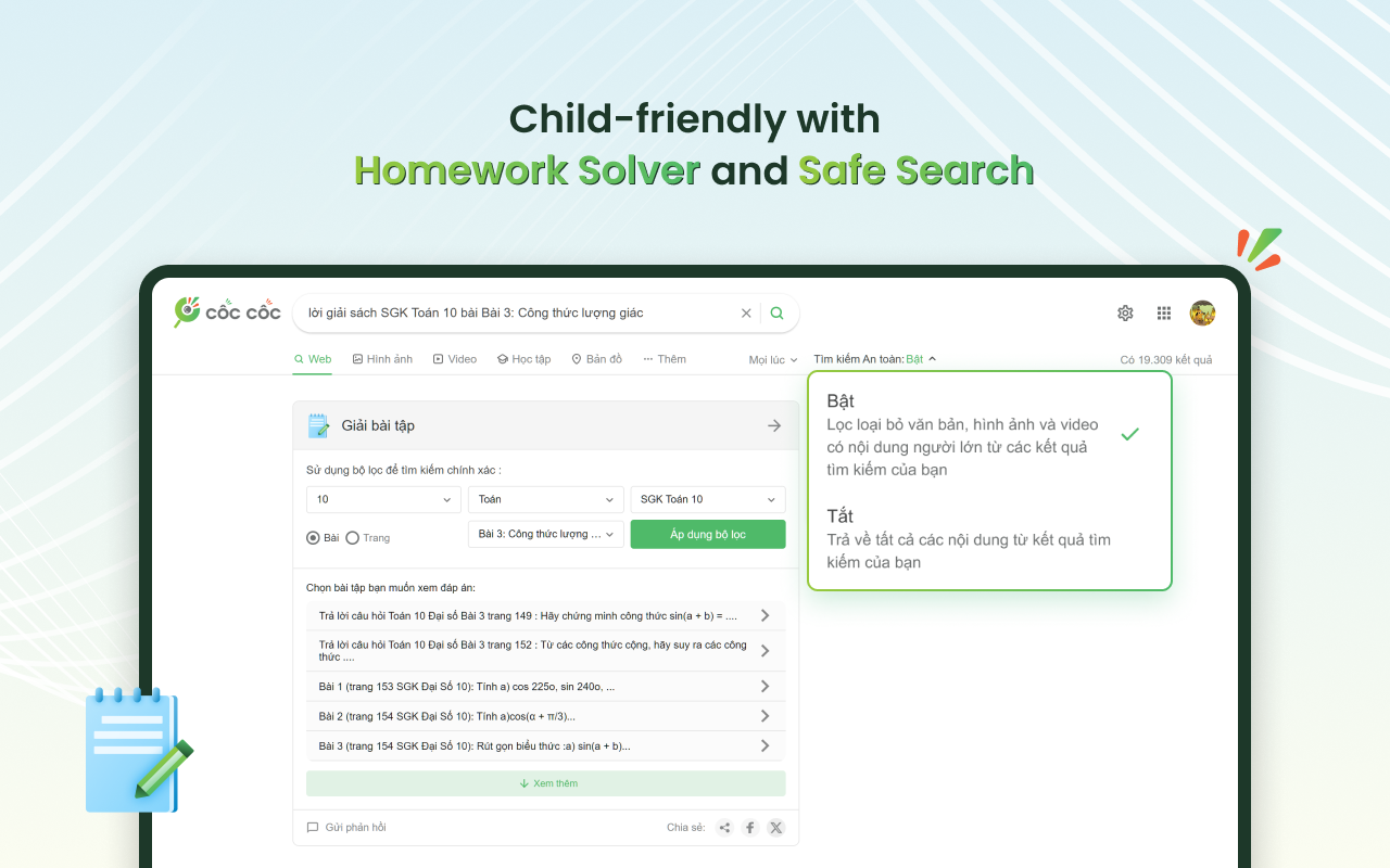 Cốc Cốc Search截图1