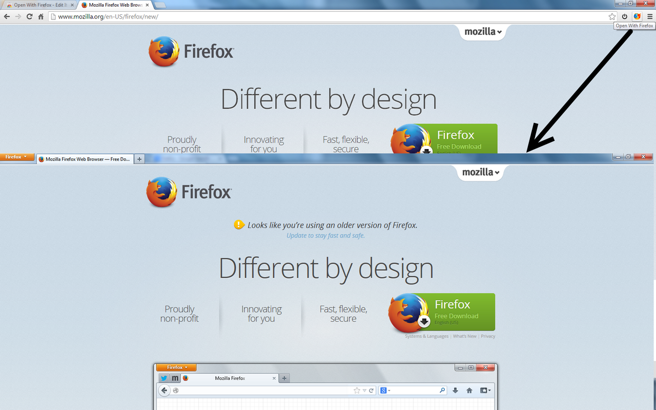Open In Firefox截图1