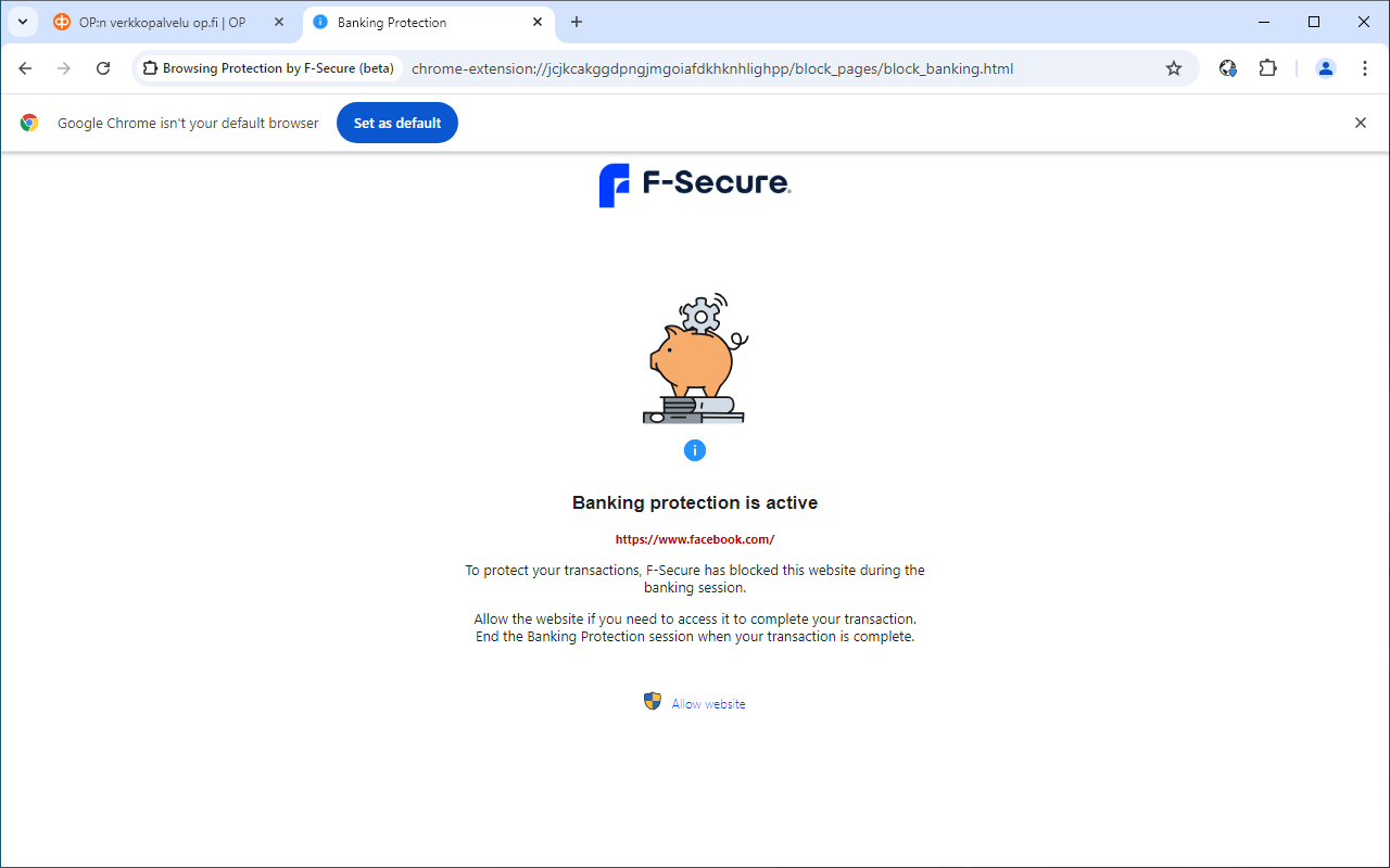 F-Secure 浏览保护截图4