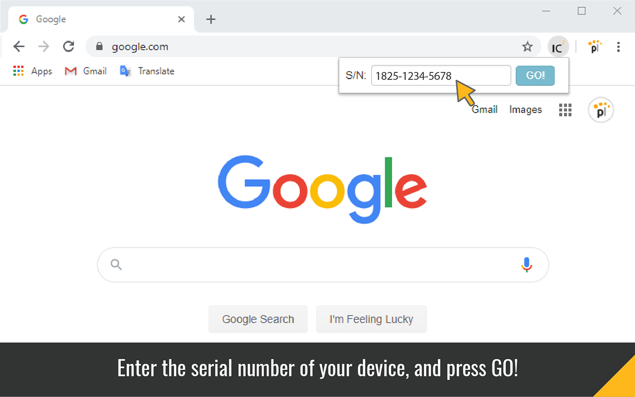 InControl 2: Quick serial number lookup截图2