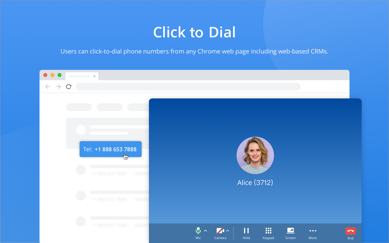 Grandstream Wave Click2Dial截图1