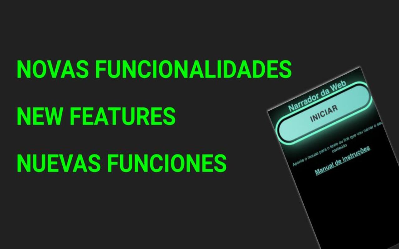 Narrador da web截图2