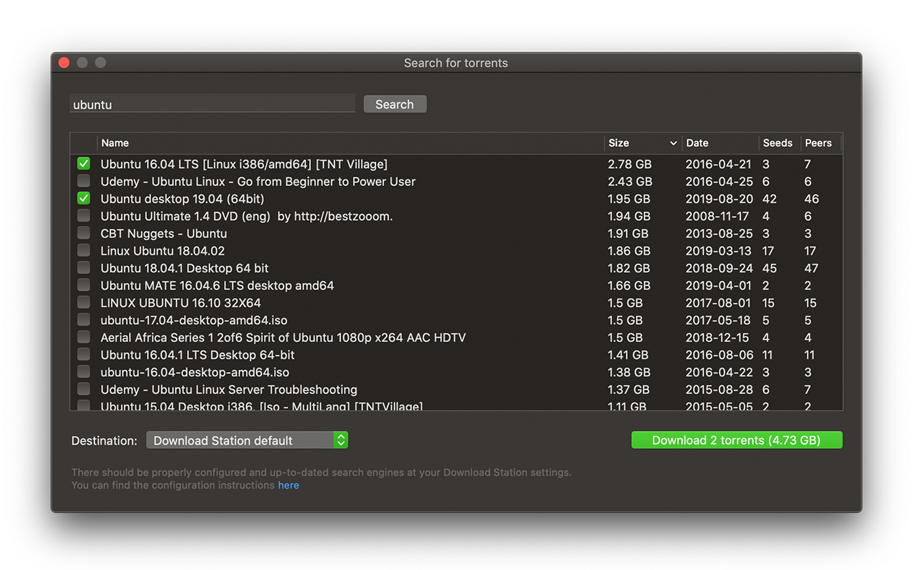 Companion for macOS Synology DS Manager截图1