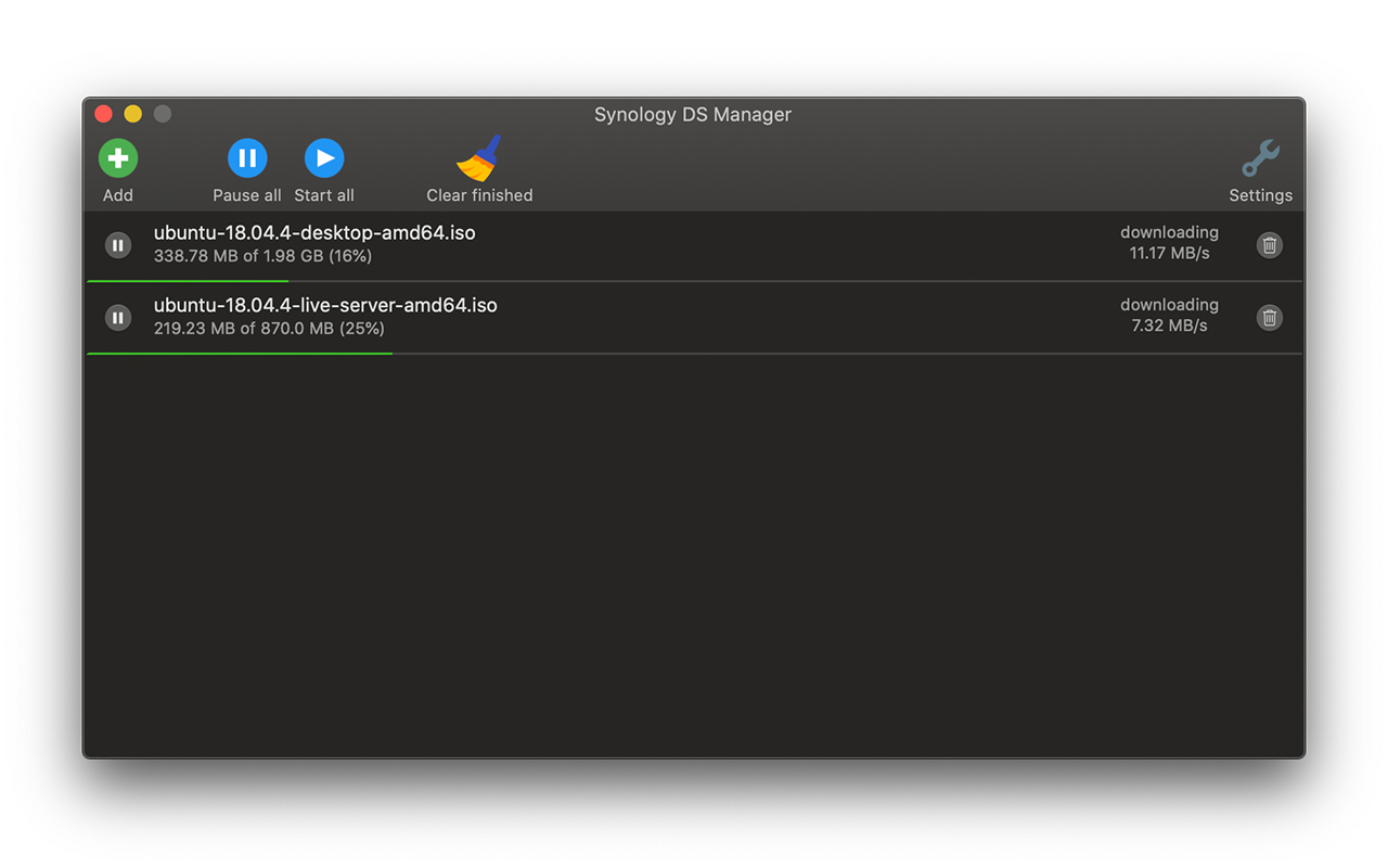 Companion for macOS Synology DS Manager截图2