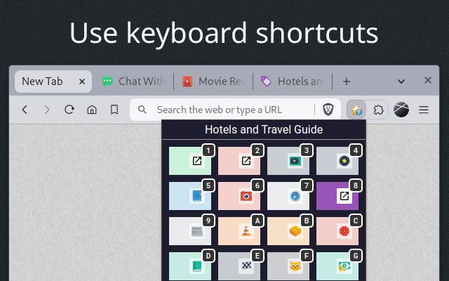 Bookmarks HotList截图2