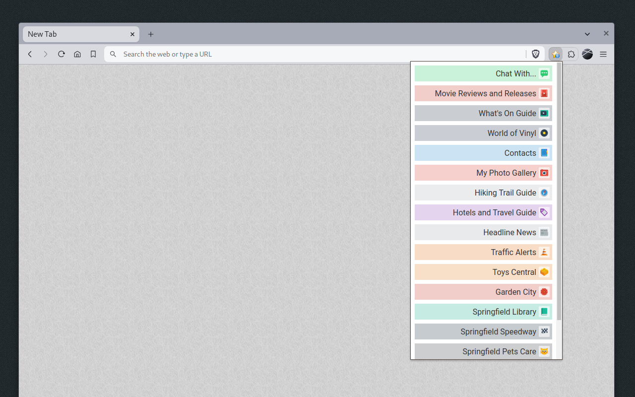 Bookmarks HotList截图3