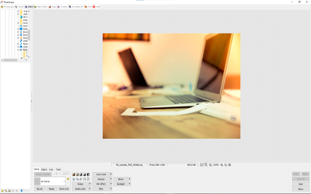用Photoscape打开截图1