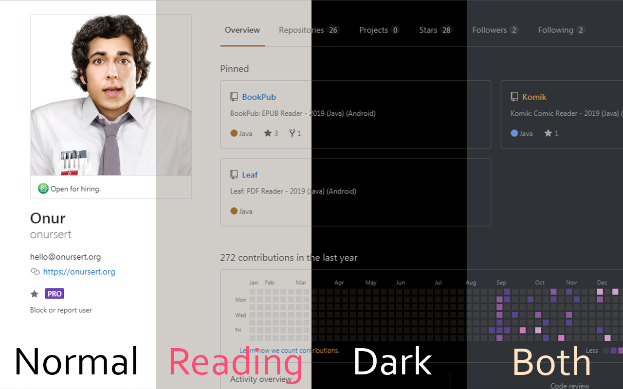 ReaDark - Reading & Dark Mode截图1