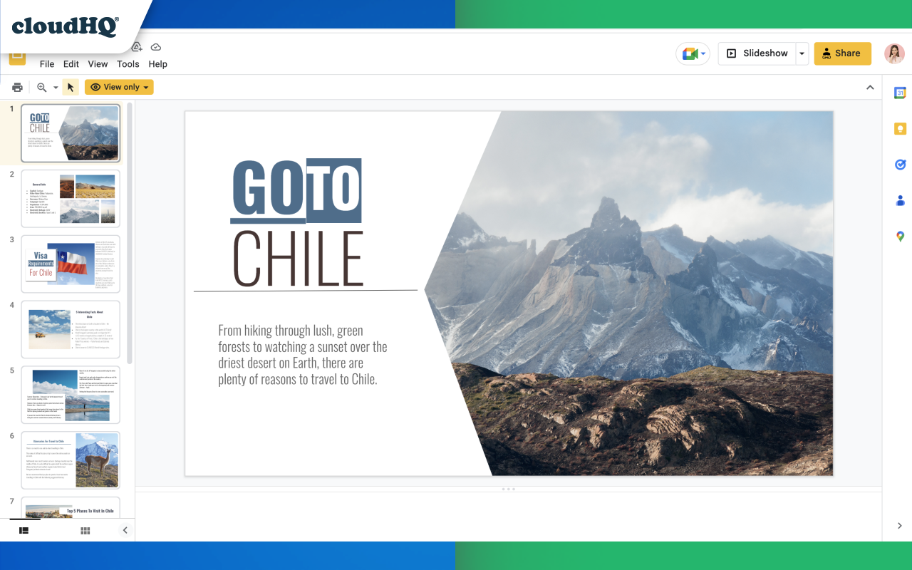 Templates for Google Slides™ by cloudHQ截图1