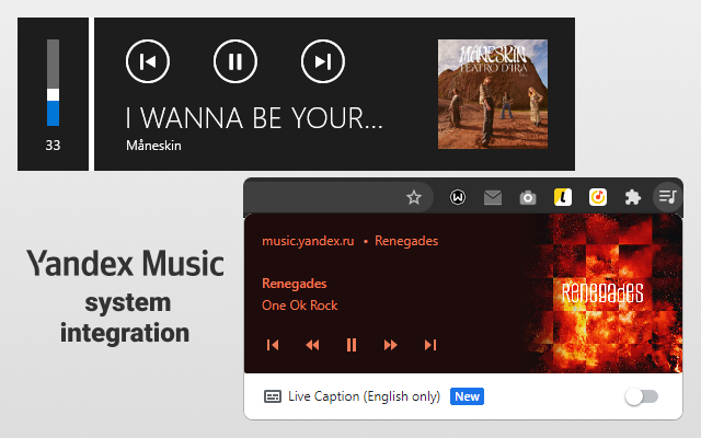 Yandex.Music Extension截图1