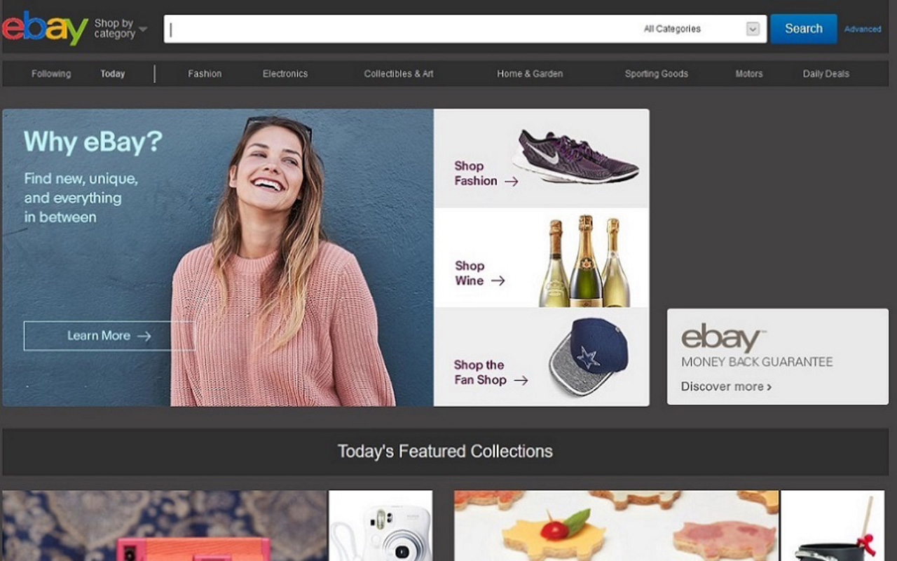Black theme for Ebay截图1