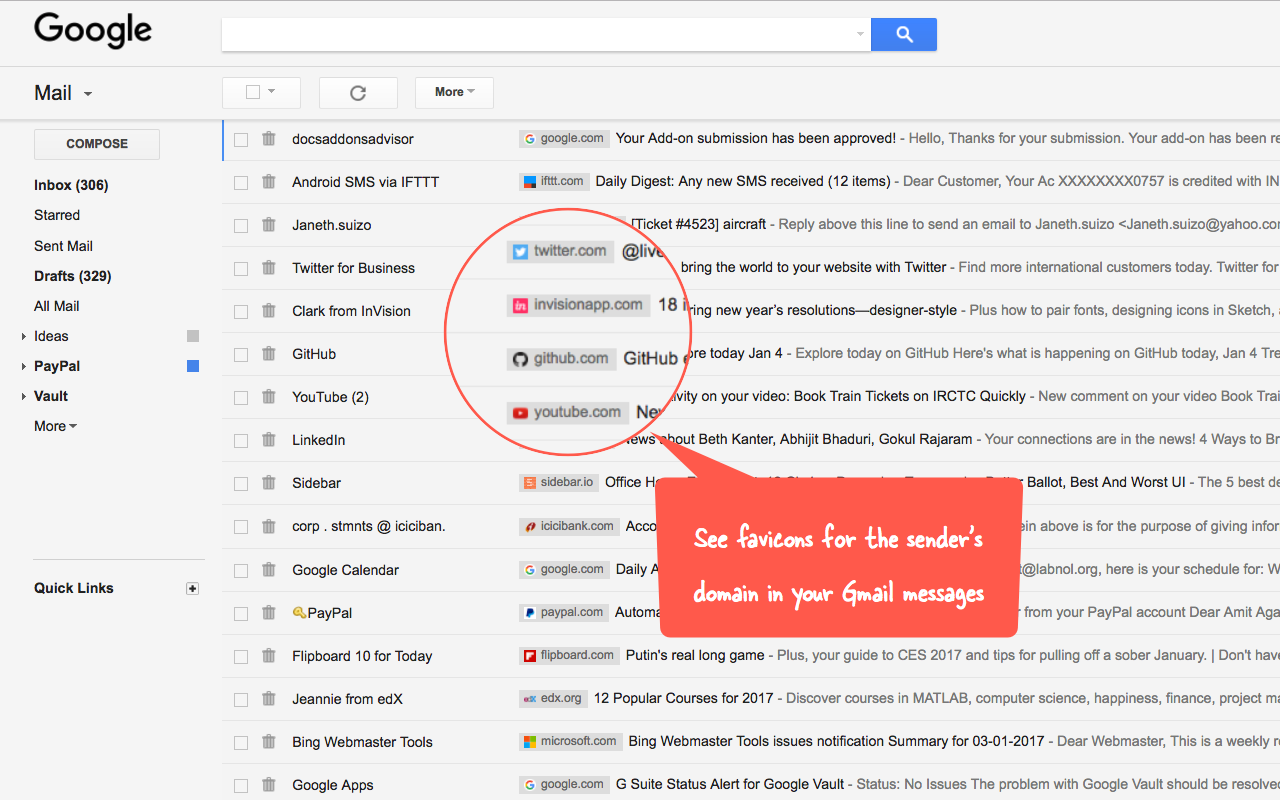 Gmail Sender Icons截图3