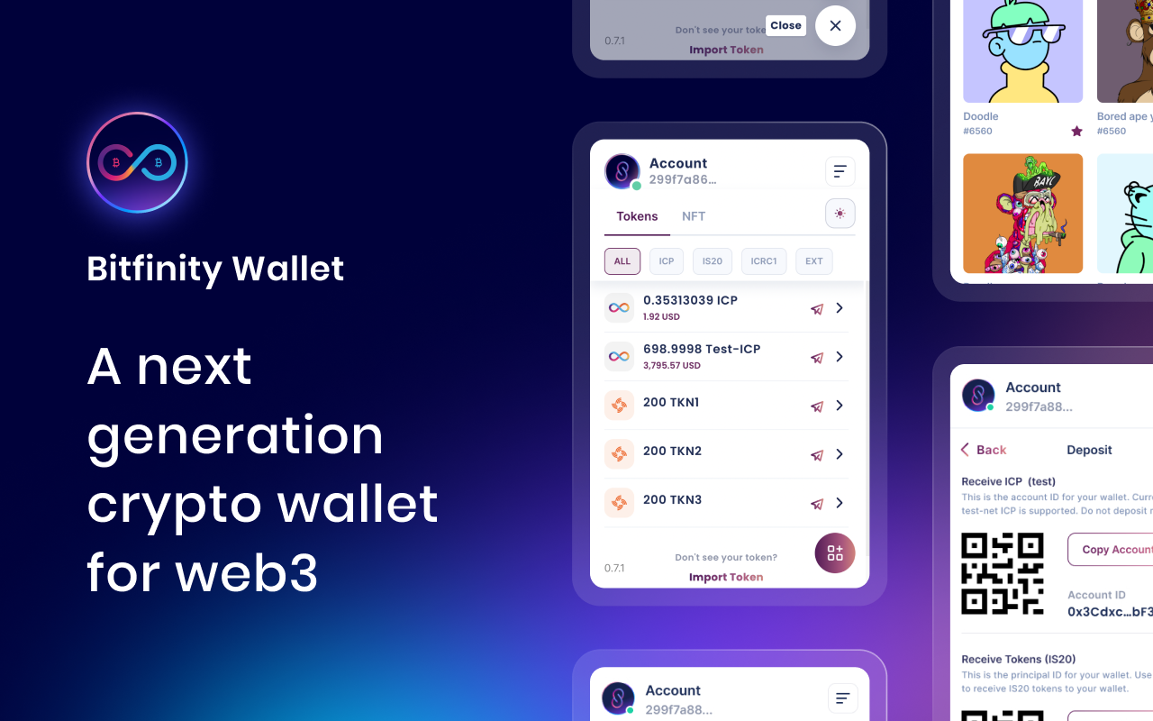 Bitfinity Wallet截图2