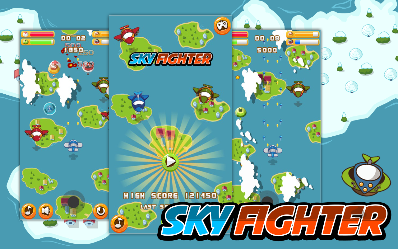 Sky Fighter Game截图2