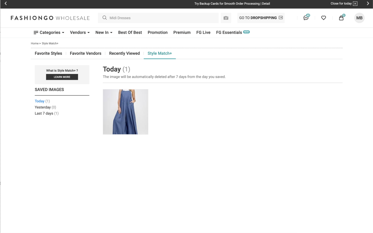 FASHIONGO Style Match+截图1