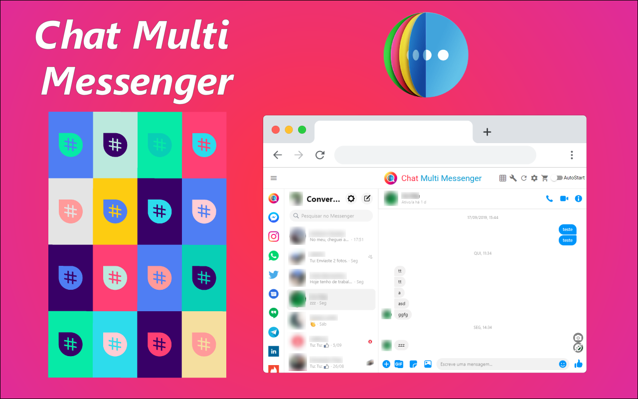 Chat Multi Messenger截图2