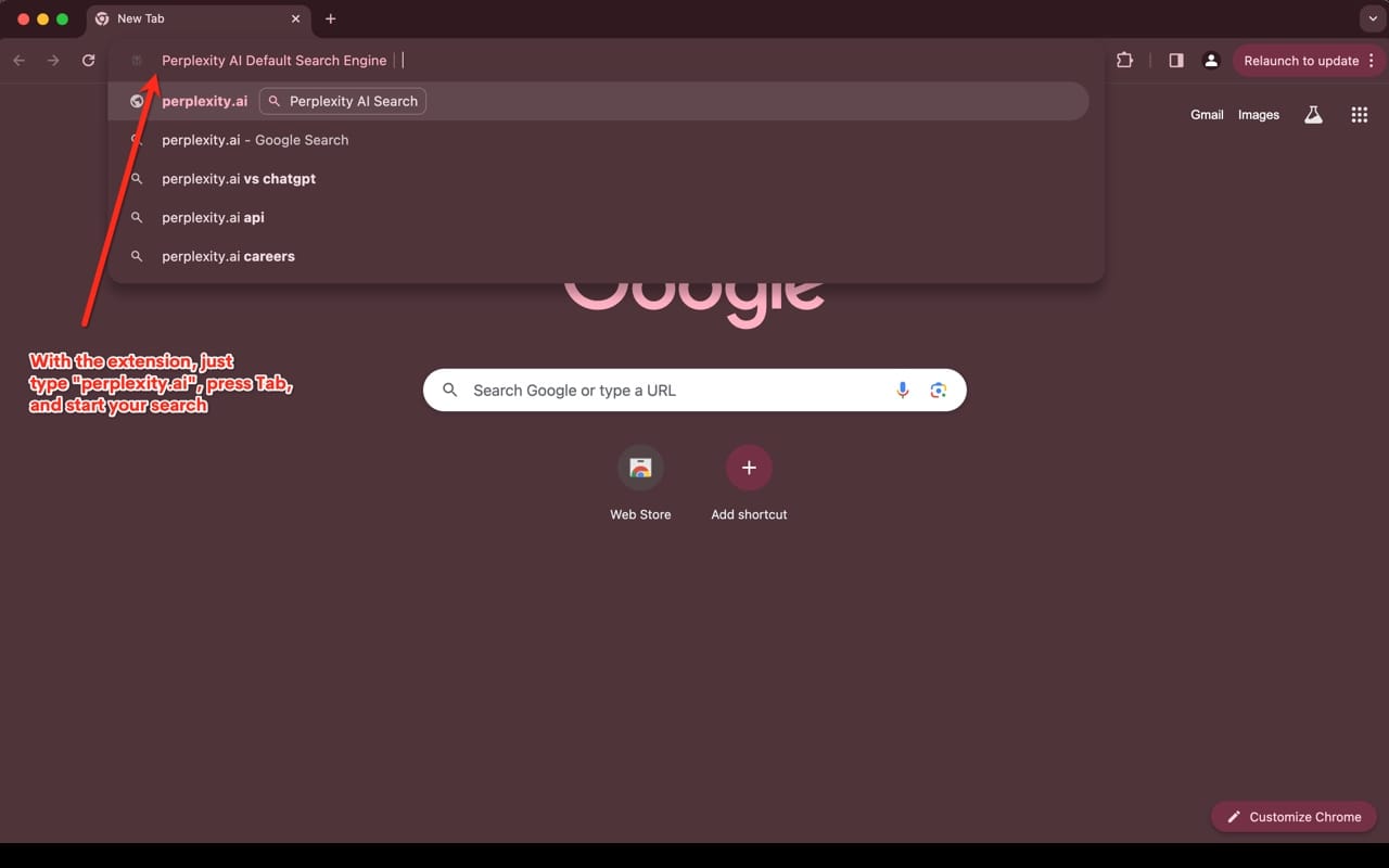 Perplexity AI Search截图2