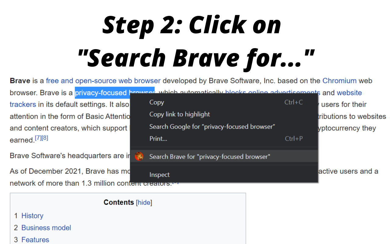 Brave Search截图1