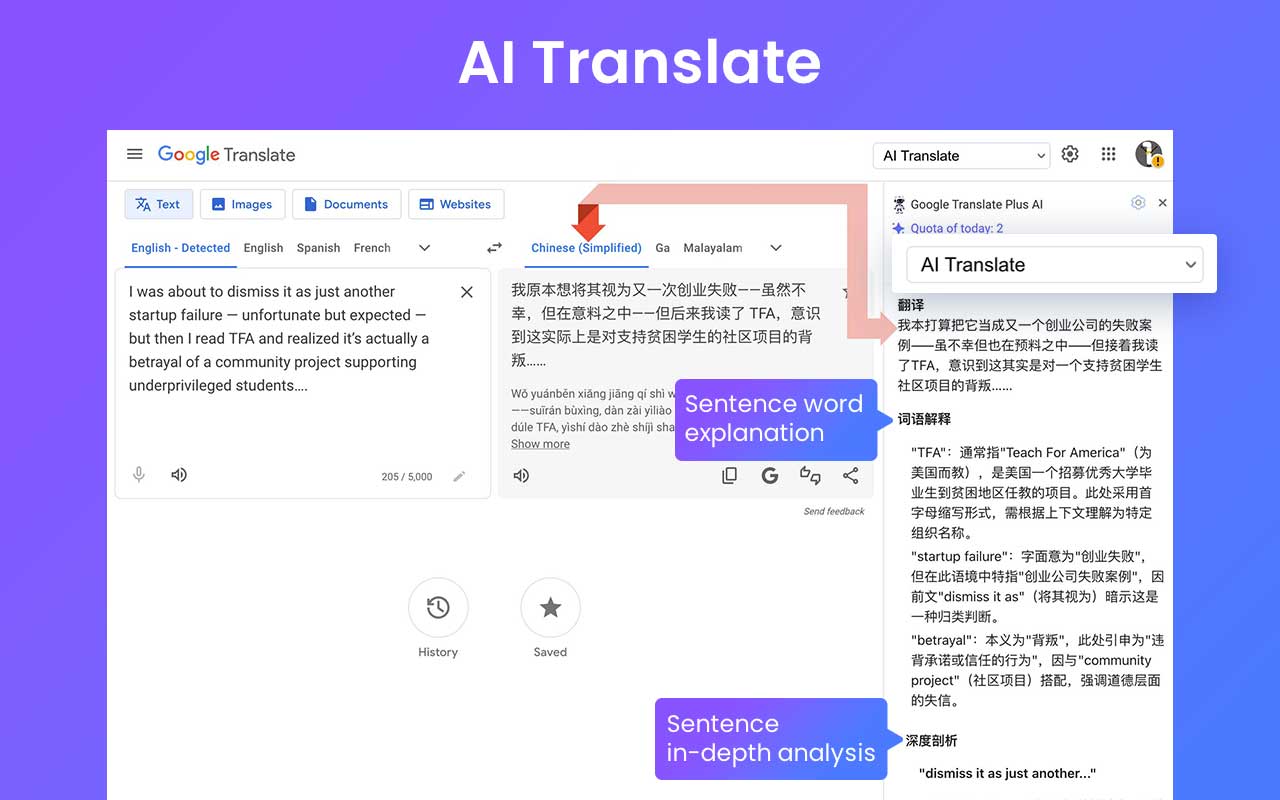 Google Translate Plus截图4