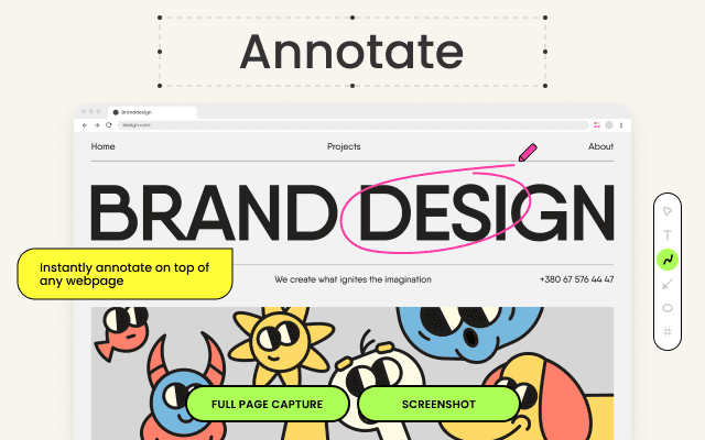 Annotation, Full Page Capture & Snipping Tool截图3