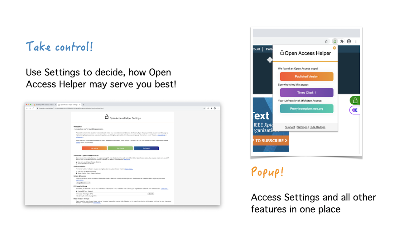 Open Access Helper Web截图2