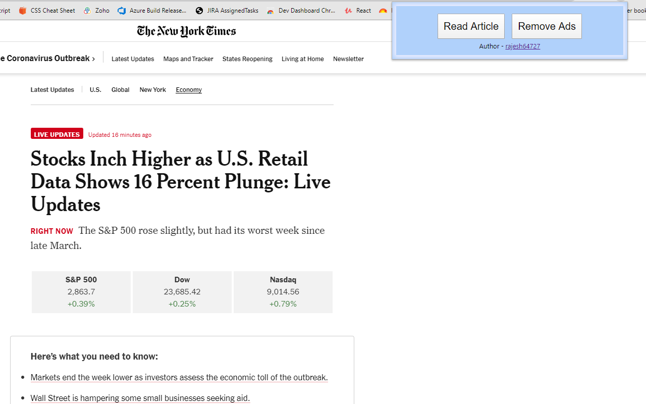 NY Times Articles截图1