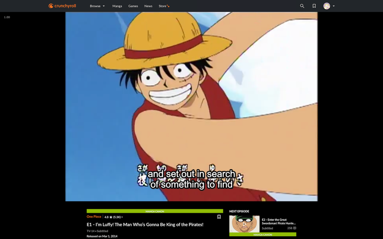 Crunchyroll Filler Labeler截图1