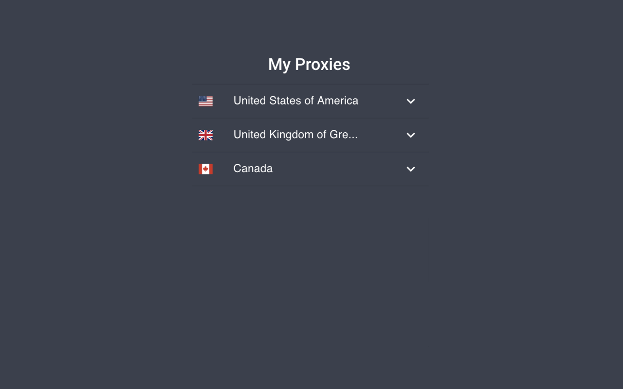 BigMama Proxy Connect截图2