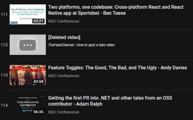YouTube Playlist Deleted Tracker截图1