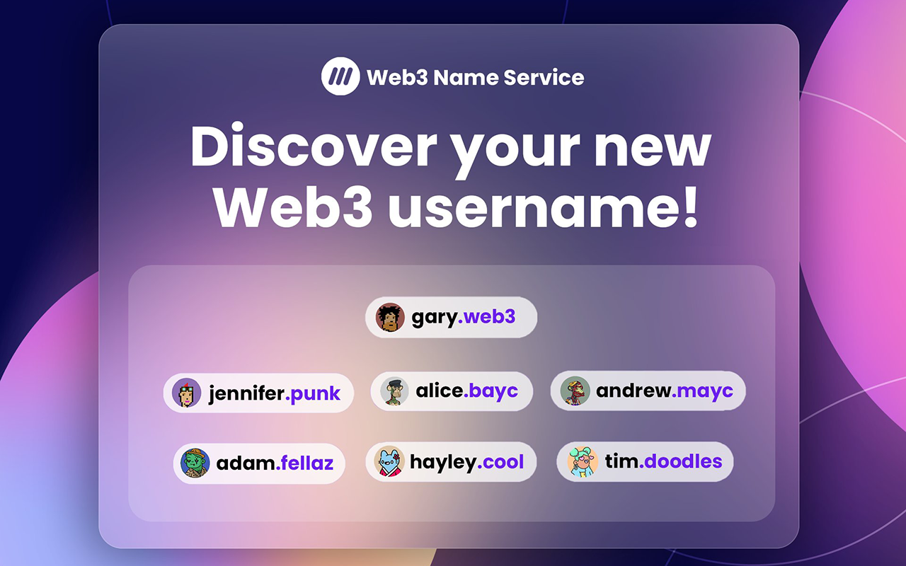 Web3 Name Service (WNS)截图2