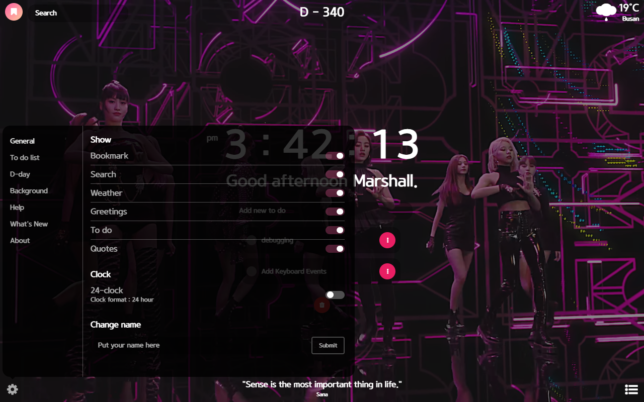 Twice New Tab截图1