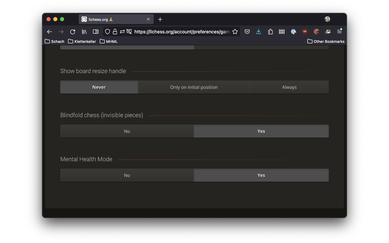 Mental Health Mode for Lichess截图1
