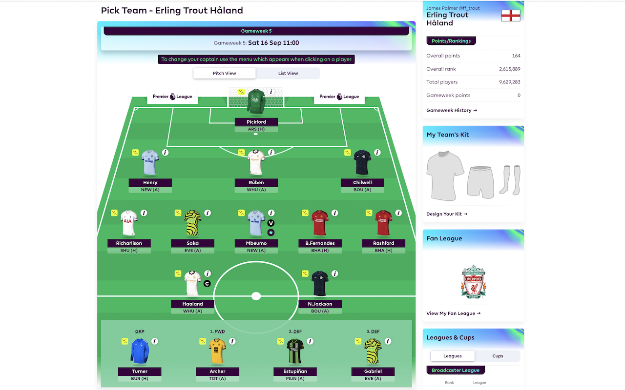 FPL Away Kits截图1
